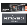 BYD DESTROYER 05 (China) SEDAN 2022 / + FRONT CENTRE DASHBOARD 01 *  - Matowa folia antyodciskowa MyScreen ANTI FINGER SHIELD