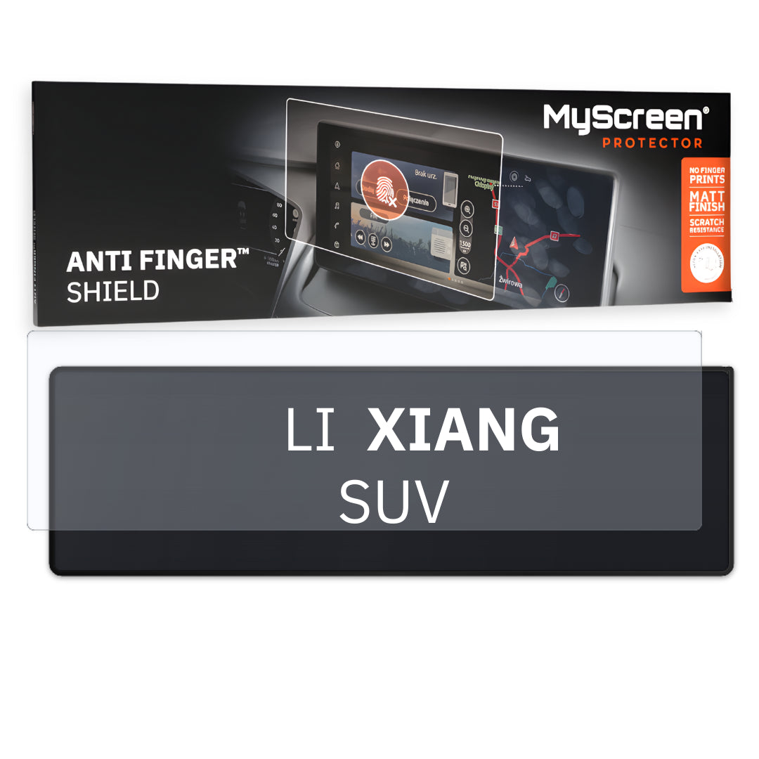 Li Xiang L7 (China) SUV 2023 / + FRONT CENTRE DASHBOARD 01 * - Matowa folia antyodciskowa MyScreen ANTI FINGER SHIELD