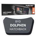 BYD DOLPHIN MINI (China) HATCHBACK 2023 / + FRONT CENTRE SPEEDOMETER *  - Matowa folia antyodciskowa MyScreen ANTI FINGER SHIELD