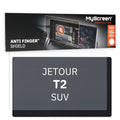 Jetour T2 SUV 2025 / + FRONT CENTRE DASHBOARD 01 * - Matowa folia antyodciskowa MyScreen ANTI FINGER SHIELD