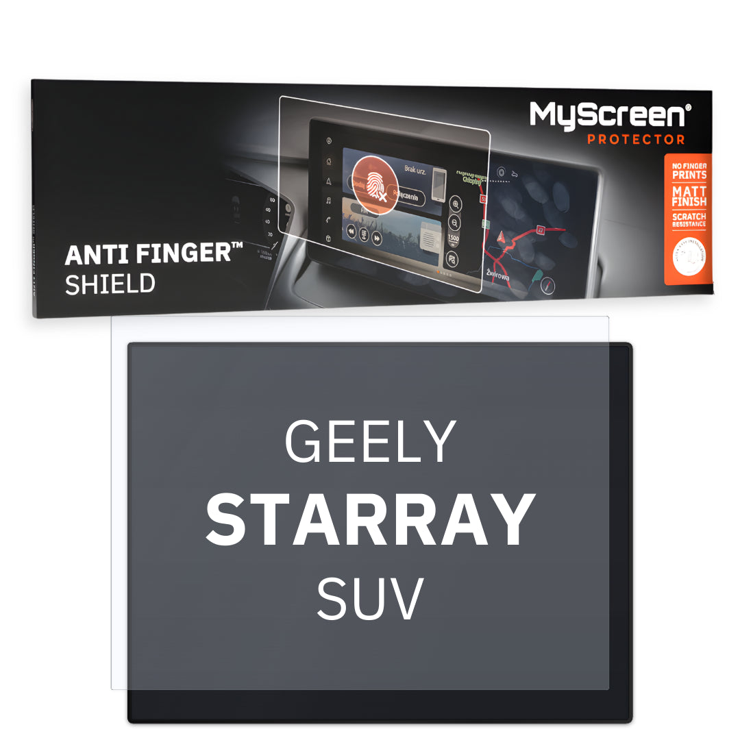 Geely Starray EM-1 SUV 2025 / + FRONT CENTRE DASHBOARD 01 *  - Matowa folia antyodciskowa MyScreen ANTI FINGER SHIELD