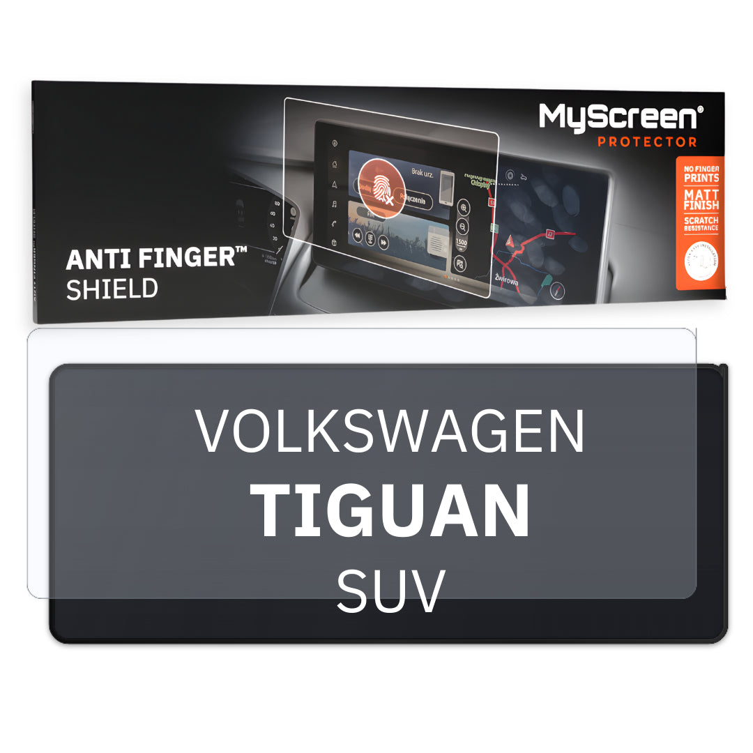 VOLKSWAGEN Tiguan (R-Line Plus) SUV 2024 / + FRONT CENTRE SPEEDOMETER *  - Matowa folia antyodciskowa MyScreen ANTI FINGER SHIEL
