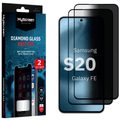 2x Szkło hartowane prywatyzujące do Samsung Galaxy S20 FE, S20 FE 2022 MyScreen DIAMOND GLASS AntiSPY