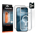 Zestaw ochronny MyScreen ALL IN ONE 4w1 do Apple iPhone 16 Pro
