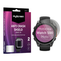 2x Folia ochronna do Motorola Moto Watch 100 AntiCRASH SHIELD edge3D