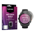 2x Folia ochronna do Huawei Watch GT 2 46mm AntiCRASH SHIELD edge3D