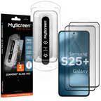 2x Szkło hartowane do Samsung Galaxy S25+ MyScreen DIAMOND GLASS PRO FIT FRAME