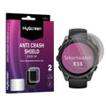 2x Folia ochronna do Smartwatch E15 AntiCRASH SHIELD edge3D