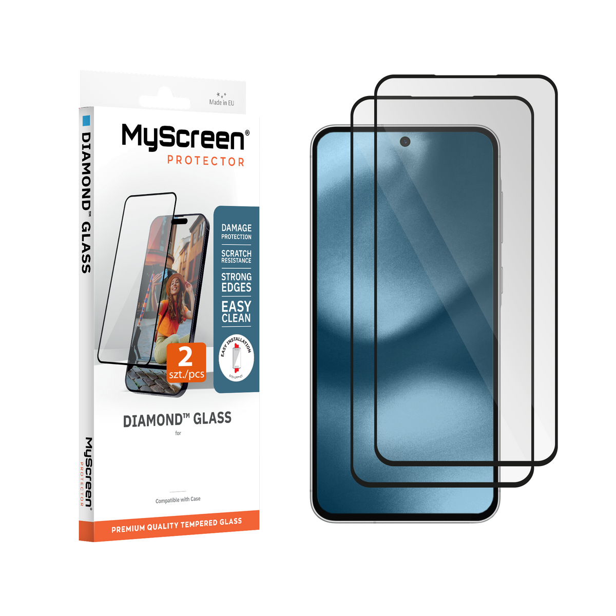 2x Szkło hartowane do Realme 16 5G MyScreen DIAMOND GLASS new