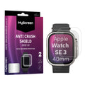 2x Folia ochronna do Apple Watch SE 3 40mm AntiCRASH SHIELD edge3D