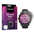 2x Folia ochronna do Huawei Watch GT 2 Sport 46mm AntiCRASH SHIELD edge3D